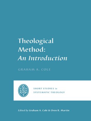 cover image of Theological Method